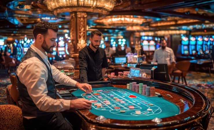 Area taruhan interaktif pada Table Games blackjack di bettoto